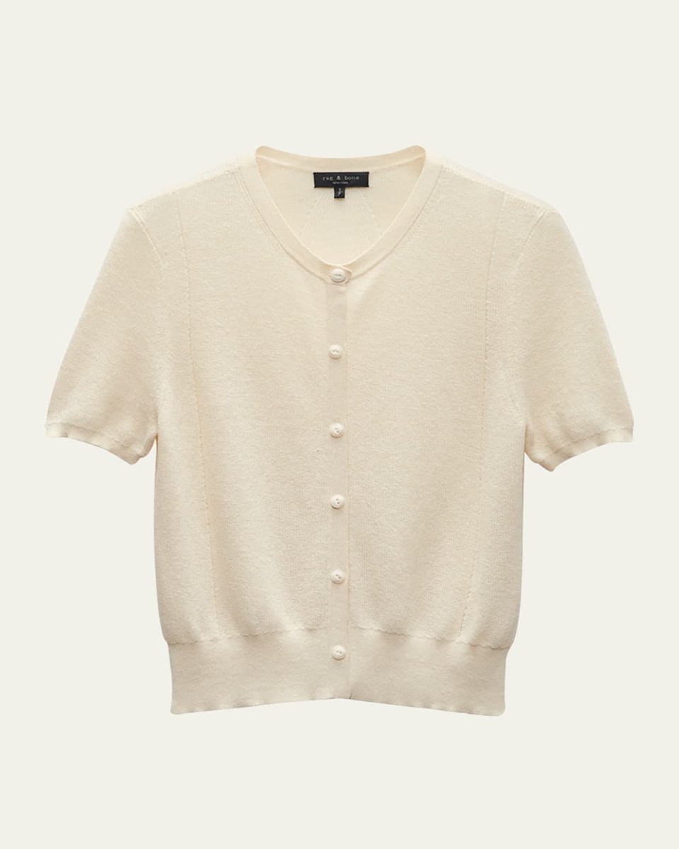 Dina Short-Sleeve Cardigan
